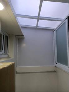 禾鑫鋁業 - 傳統式車庫料採光罩+氣密窗