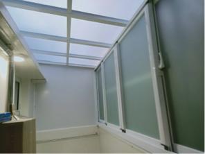 禾鑫鋁業 - 傳統式車庫料+氣密窗