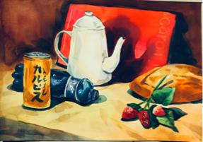 昀蒨 - 水彩靜物