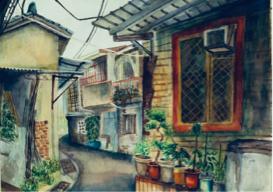 昀蒨 - 水彩寫生