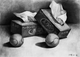 昀蒨 -  素描靜物