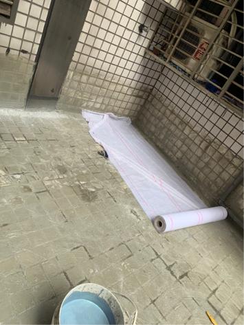 柏悦外牆工程行 - 不織布防龜裂保護層