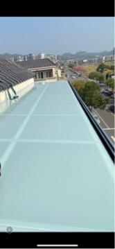 海林鐵皮浪板工程 - 5➕5膠合玻璃採光罩