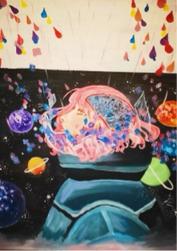 鮑品璇 - 壓克力畫