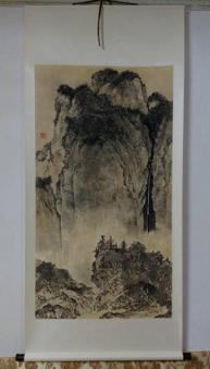  - 谿山行旅圖 臨摹