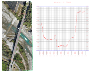 智翔科技有限公司 - 斷面高程分析
