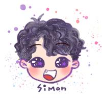 yuan._yuan.___ - Simon 個人Q版頭像繪製 / photoshop繪製.
