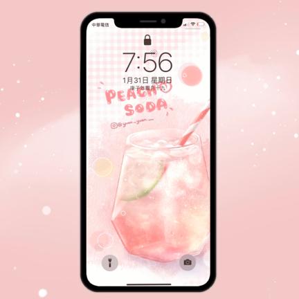 yuan._yuan.___ - 2021.2月手機桌布繪製 / procreate繪製.