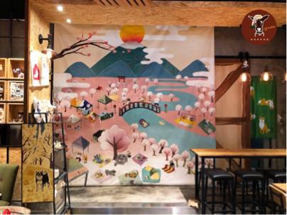 1200km精緻壁畫 - 