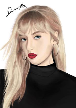 Danny T 客製化插畫 - Lisa