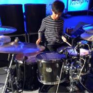 8弟爵士鼓教學 - 2016基隆跨年 鼓組架設助手
