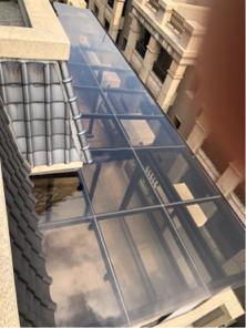 鋐鍏鋼鋁有限公司 - 鐵件玻璃雨棚