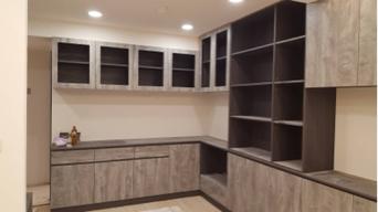 昀墨室內裝潢工程行 - 電器櫃搭配收納櫃