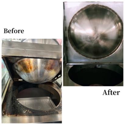 高雄三峰居家清潔&辦公室清潔&裝潢細清&家事清潔 - 《營業場清潔》
案例分享,二月份賣炸物的店家,店家平常就很注重整體的整潔,但底部有長期累積的油漬自己不好清潔,所以委託三峰清潔幫忙處理。 高雄三峰居家清潔&辦公室清潔&裝潢細清&家事清潔 - 《營業場清潔》
案例分享,二月份賣炸物的店家,店家平常就很注重整體的整潔,但底部有長期累積的油漬自己不好清潔,所以委託三峰清潔幫忙處理。