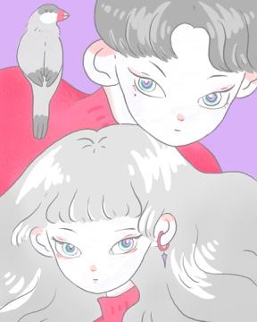 石芯瑜 -  人像插畫