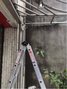 凱擘大寬頻 - 監視器和網路施工過程