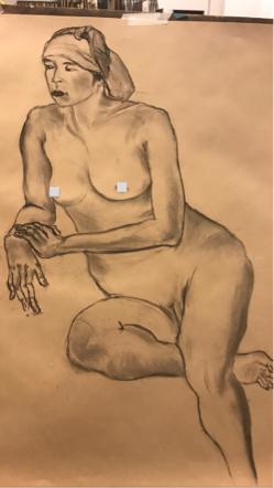 蔡佳穎 - 人體素描