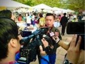 王韋欽 - 試營運前的市場營銷活動記者會採訪