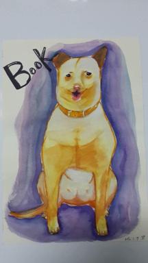 jai ping Ling - 寵物小狗（水彩）