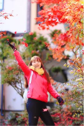 謝國祥 - 紅葉人像