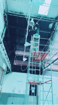 乙辰有限公司 - 高空油漆作業