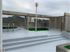 家帝企業社 - 新店區克莉絲丁社區屋頂防水工程