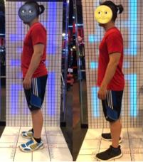 Alyssa艾莉莎 - 減脂.體態調整/2個月對比（骨盆前傾）