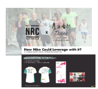 Vivian Kuo - 於全球知名運動品牌擔任活動行銷實習生，協助路跑行銷提案