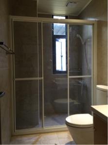 宇達玻璃企業有限公司 - 一字三拉5m清強玻拉門(外加雙把手) 宇達玻璃企業有限公司 - 一字三拉5m清強玻拉門(外加雙把手)