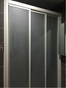 宇達玻璃企業有限公司 - 一字三拉5m噴砂拉門 宇達玻璃企業有限公司 - 一字三拉5m噴砂拉門