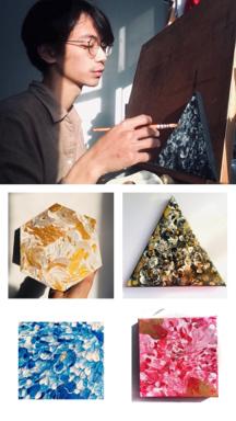 Happy Soul / 當你藝術 - 壓克力金箔畫