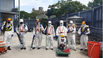 極淨環衛 - 殺菌團隊。 極淨環衛 - 殺菌團隊。