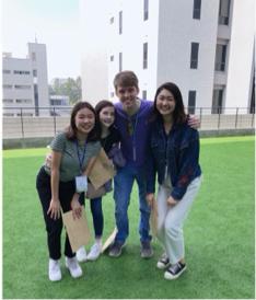 文宣貽 - 美國姐妹校的交流活動代表