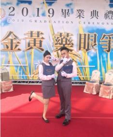 文宣貽 - 擔任學校連續三屆的英文司儀