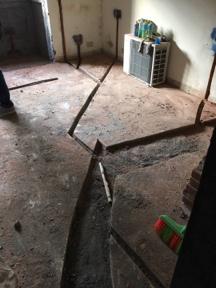 伍陵工程 - 內湖1-2-3樓電管溝全式從新更改