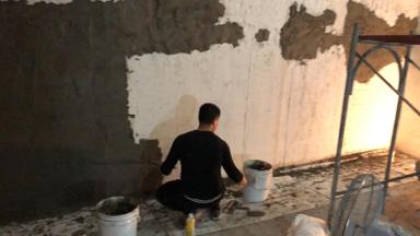 嘉廷工程行 - 地下室壁癌抓漏-粉光敲除復原