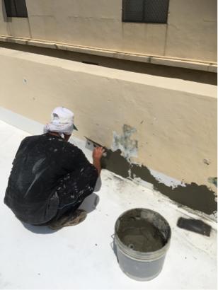 玖佰益時尚防水公司 - 防水牆面出現問題.屋主拜託，做好多次，都做不好，但還是結覺了