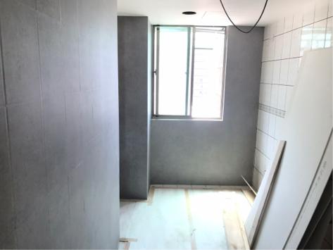 貼膜大師建築軟膜企業社 - 廚房牆面貼膜後