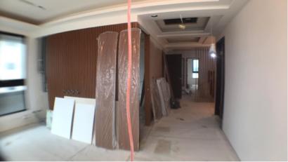 Jun油漆個人工作室 - 施工後
這場很多眉眉角角其實不怎麼好做，
尤其是木作釘的造型，
還蠻考驗技術的～
整間全室一般水泥漆，
局部牆面裂痕釘洞補土。
#歡迎詢問關於油漆各種疑問
#工作地點：桃園慈文路