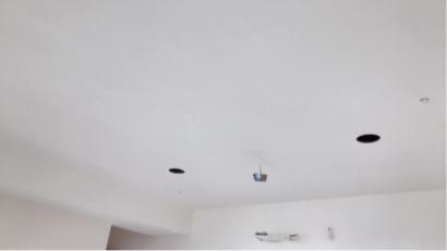 Jun油漆個人工作室 - 施工後
這場很多眉眉角角其實不怎麼好做，
尤其是木作釘的造型，
還蠻考驗技術的～
整間全室一般水泥漆，
局部牆面裂痕釘洞補土。
#歡迎詢問關於油漆各種疑問
#工作地點：桃園慈文路