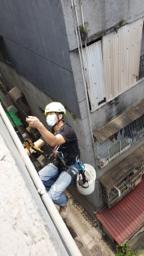 極淨環衛 - 鼠洞封堵,高空作業。 極淨環衛 - 鼠洞封堵,高空作業。