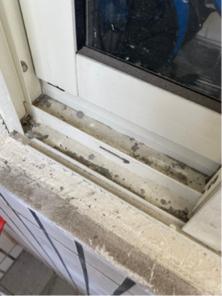 安倫清潔 - 窗溝清潔1-前