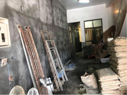 旭懿工程行 - 屏東 車庫泥作、磁磚重做