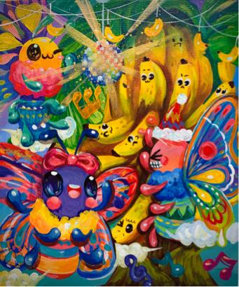 𝟏.𝟗𝟔⋅𝑎𝑙𝑝ℎ𝑎 ✴︎ 𝐬𝐭𝐮𝐝𝐢𝐨  |  𝐓𝐞𝐚𝐜𝐡 - 壓克力｜插畫 ｜兒童畫