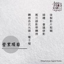 葉諭臻 - 公司營業項目