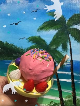 爆米花小怪獸創意黏土教學 - 冰淇淋～