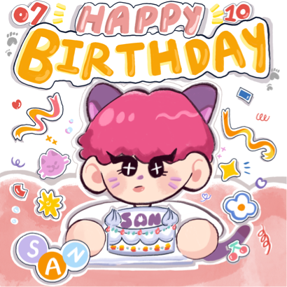 何卉婕 - 手繪插畫風格