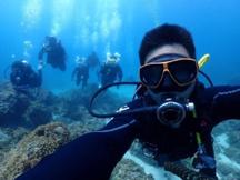 戴明芸（課後輔導） - 考取潛水證照