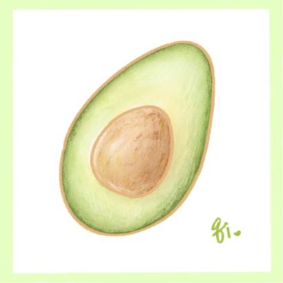 黃琪惠 - 酪梨插畫