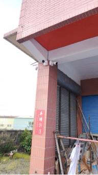 晨光監視 - 每個鏡頭都配有室外防水盒收線，優雅美觀又能保護線材及零件，讓業主不用擔心不堪用故障問題！